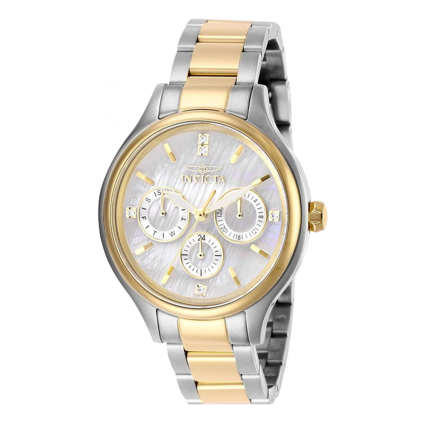 Reloj Invicta Angel Bicolor Para Mujer 38mm