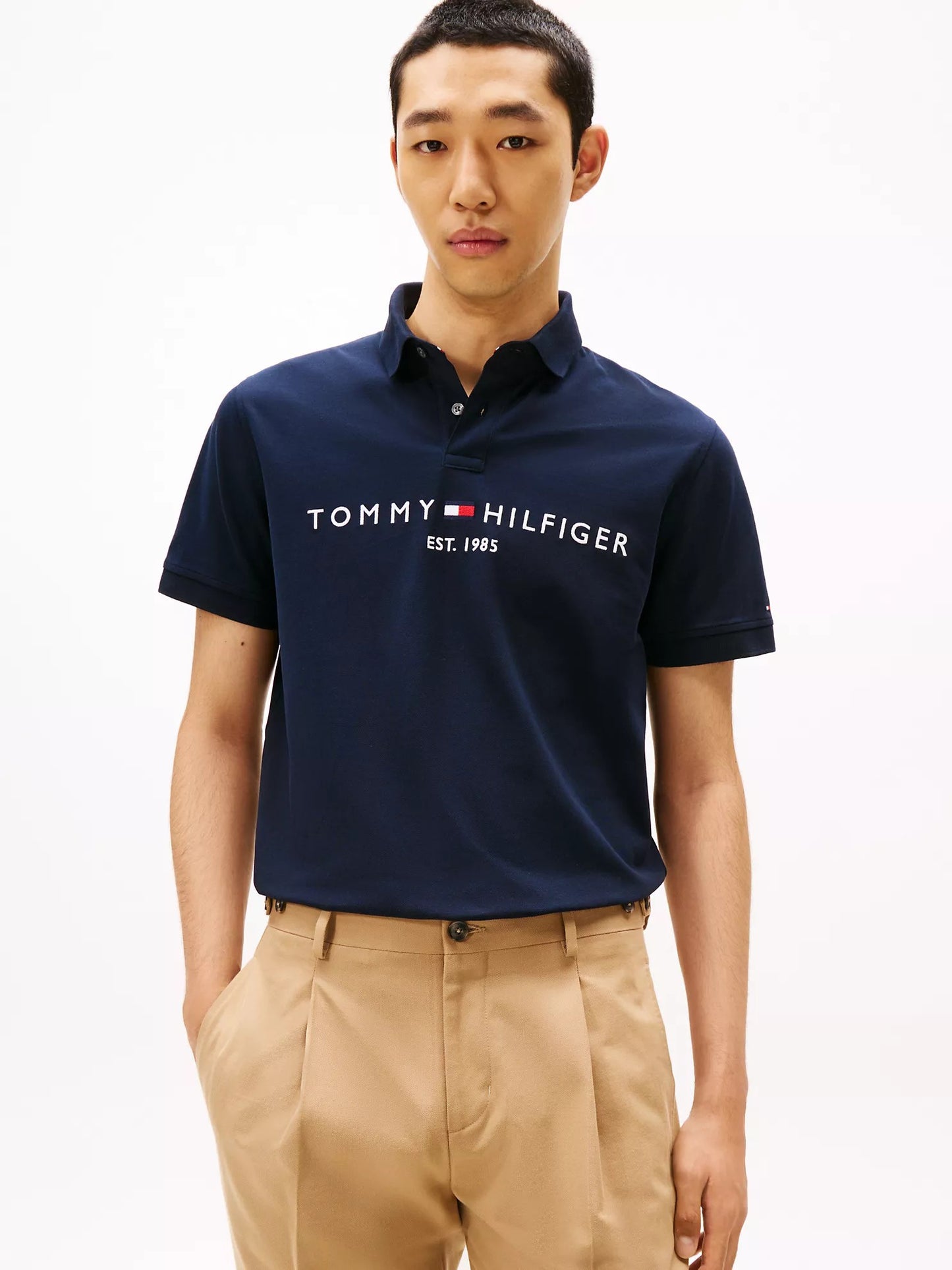 Polo con logo Regular fit Tommy Hilfiger