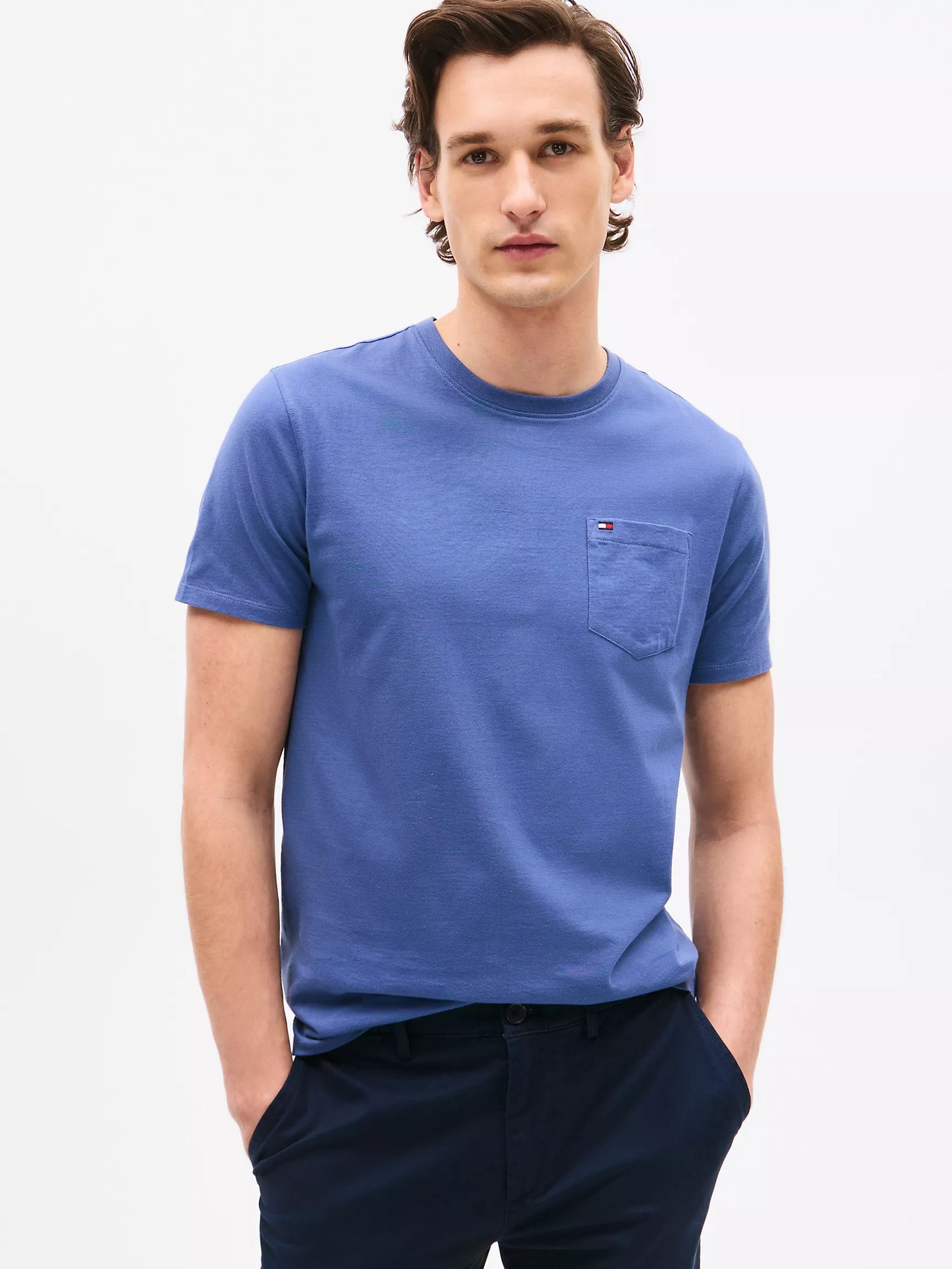 Camiseta basica con bolsillo Regular fit Tommy Hilfiger