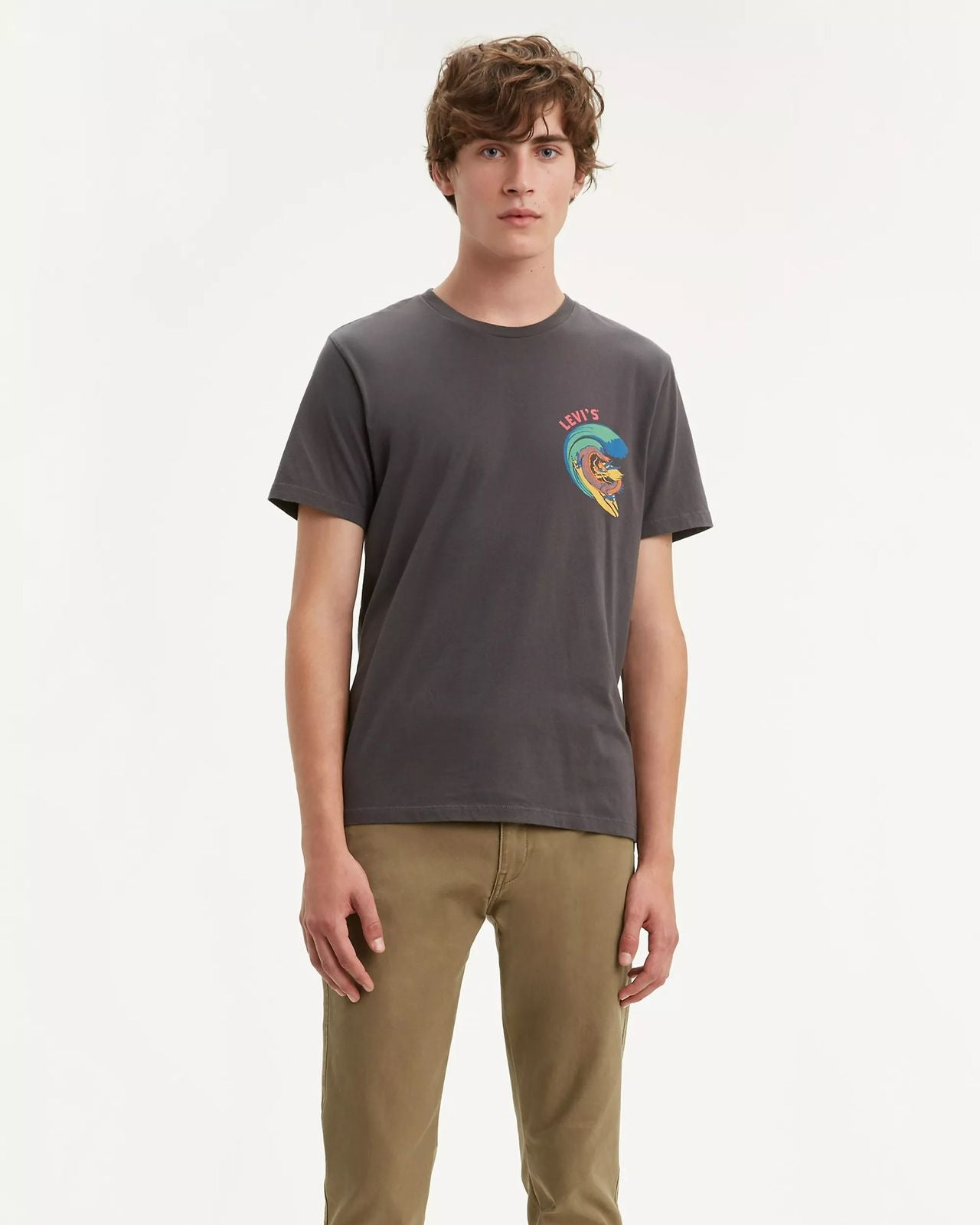 Camiseta Grafica Levis Para Hombre