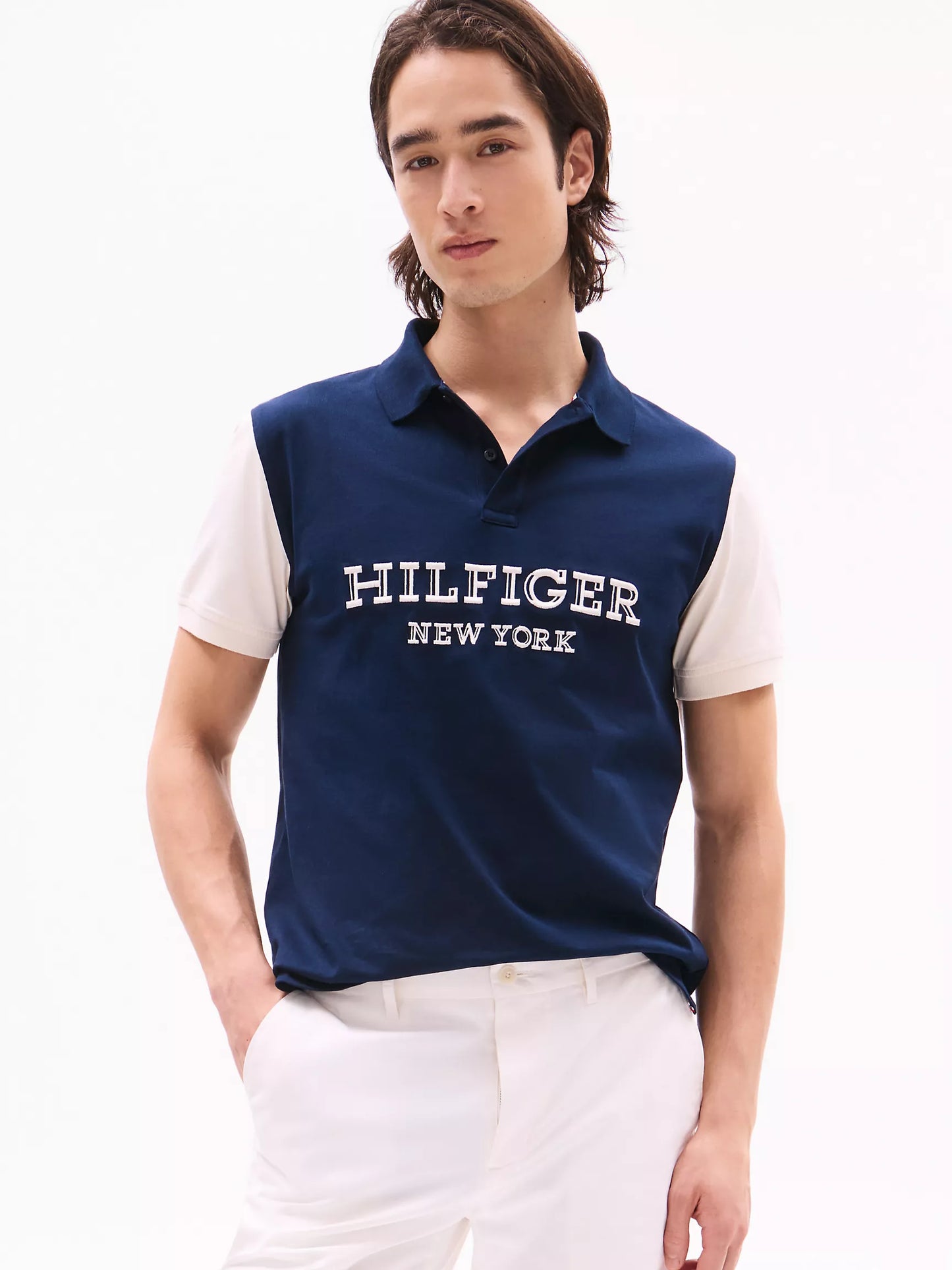 Polo Monotype Colorblock Regular fit Tommy Hilfiger