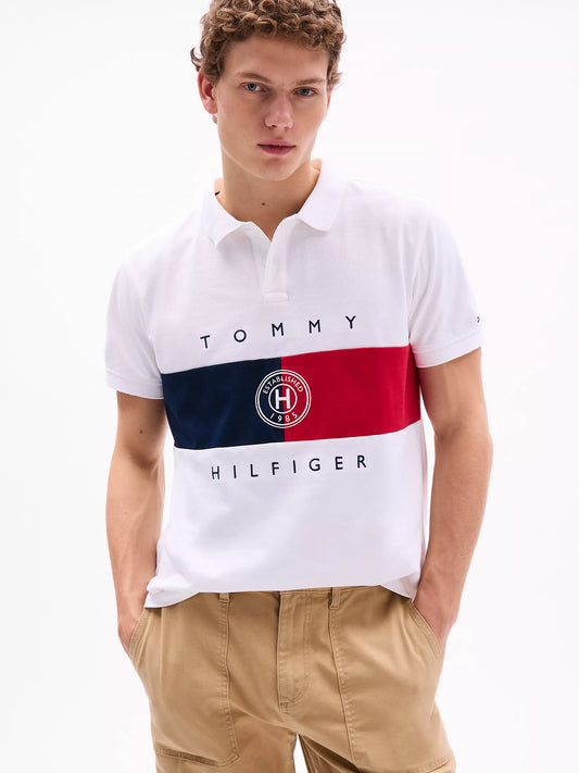 Polo Regular fit Flag Stripe Tommy Hilfiger