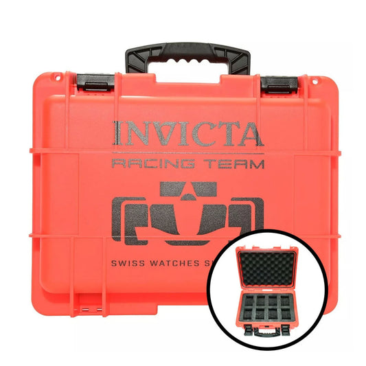 Caja de impacto invicta  para 8 relojes