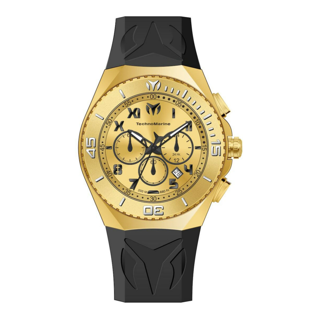 Reloj TechnoMarine Manta Ocean Dorado Para Hombre 48mm