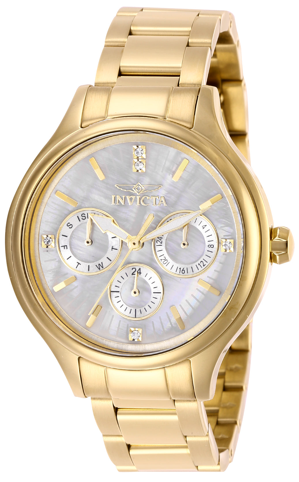 Reloj Invicta Angel Bicolor Para Mujer 38mm