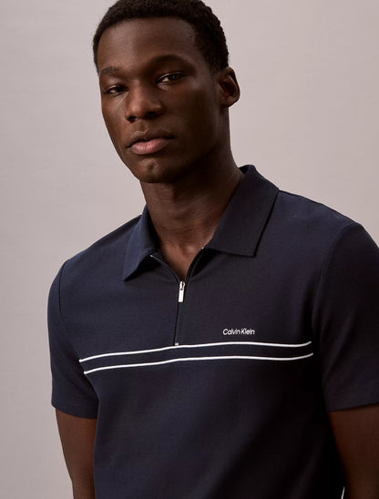 Polo Calvin Klein Con Cremallera NC