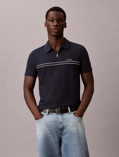 Polo Calvin Klein Con Cremallera NC