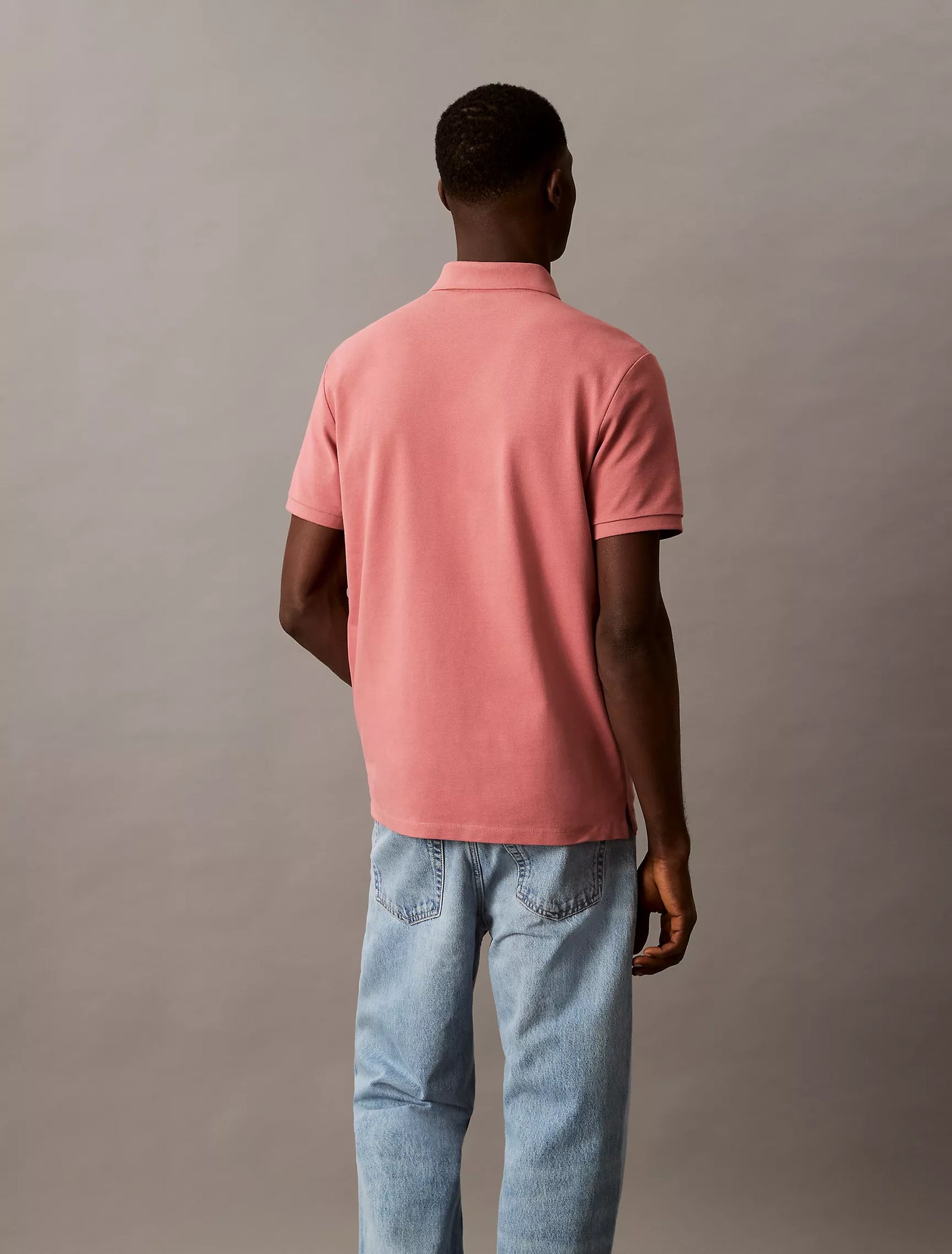 Polo Calvin Klein Clásico de Piqué de Algodón NC