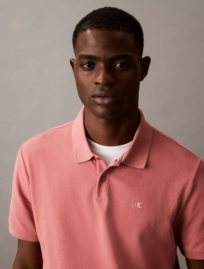 Polo Calvin Klein Clásico de Piqué de Algodón NC