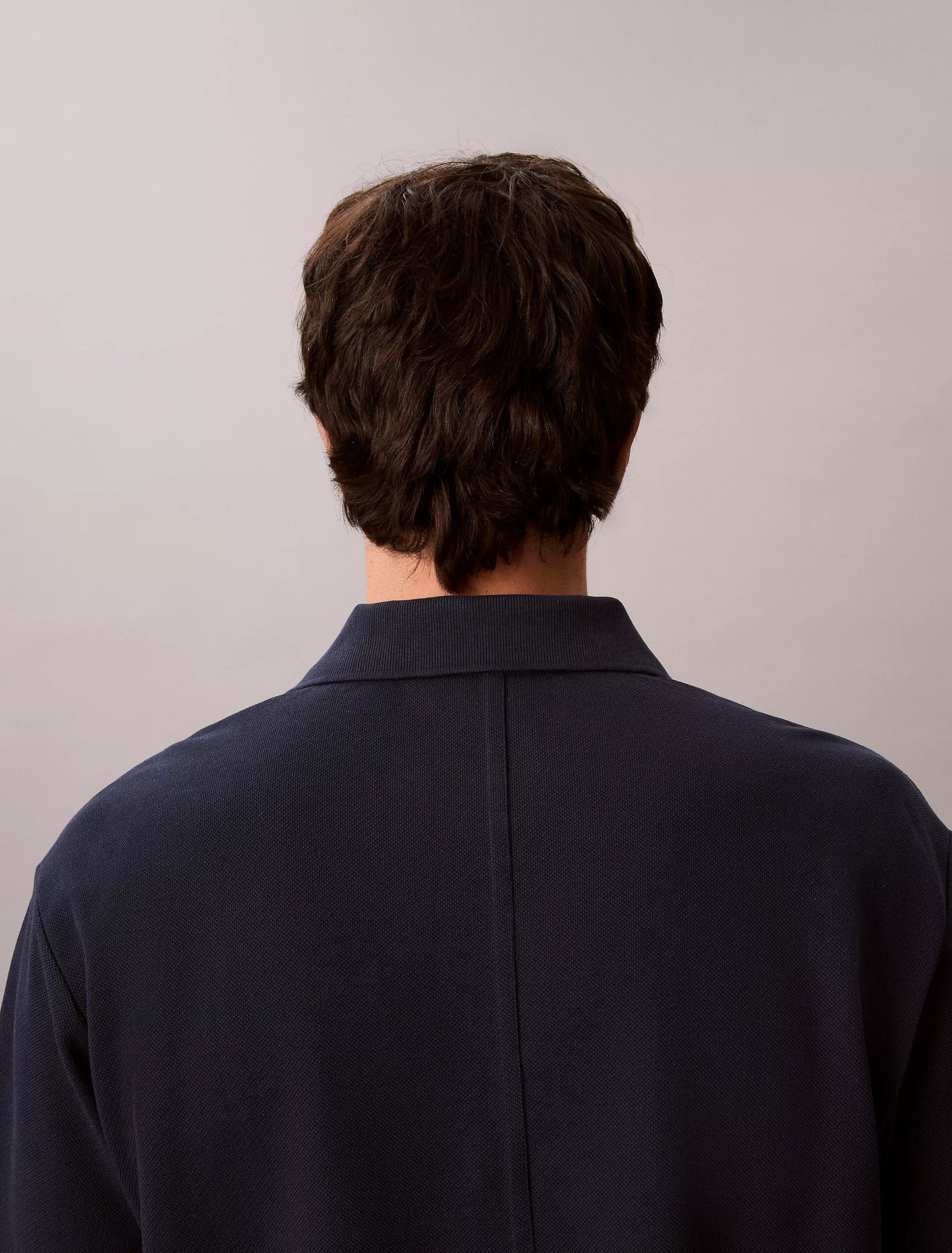 Polo Calvin klein relaxed de piqué con logo bordado