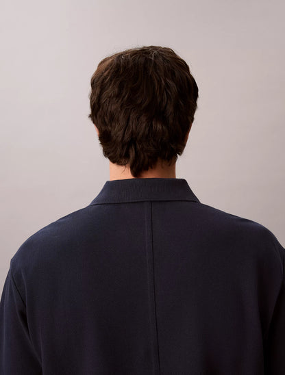 Polo Calvin klein relaxed de piqué con logo bordado