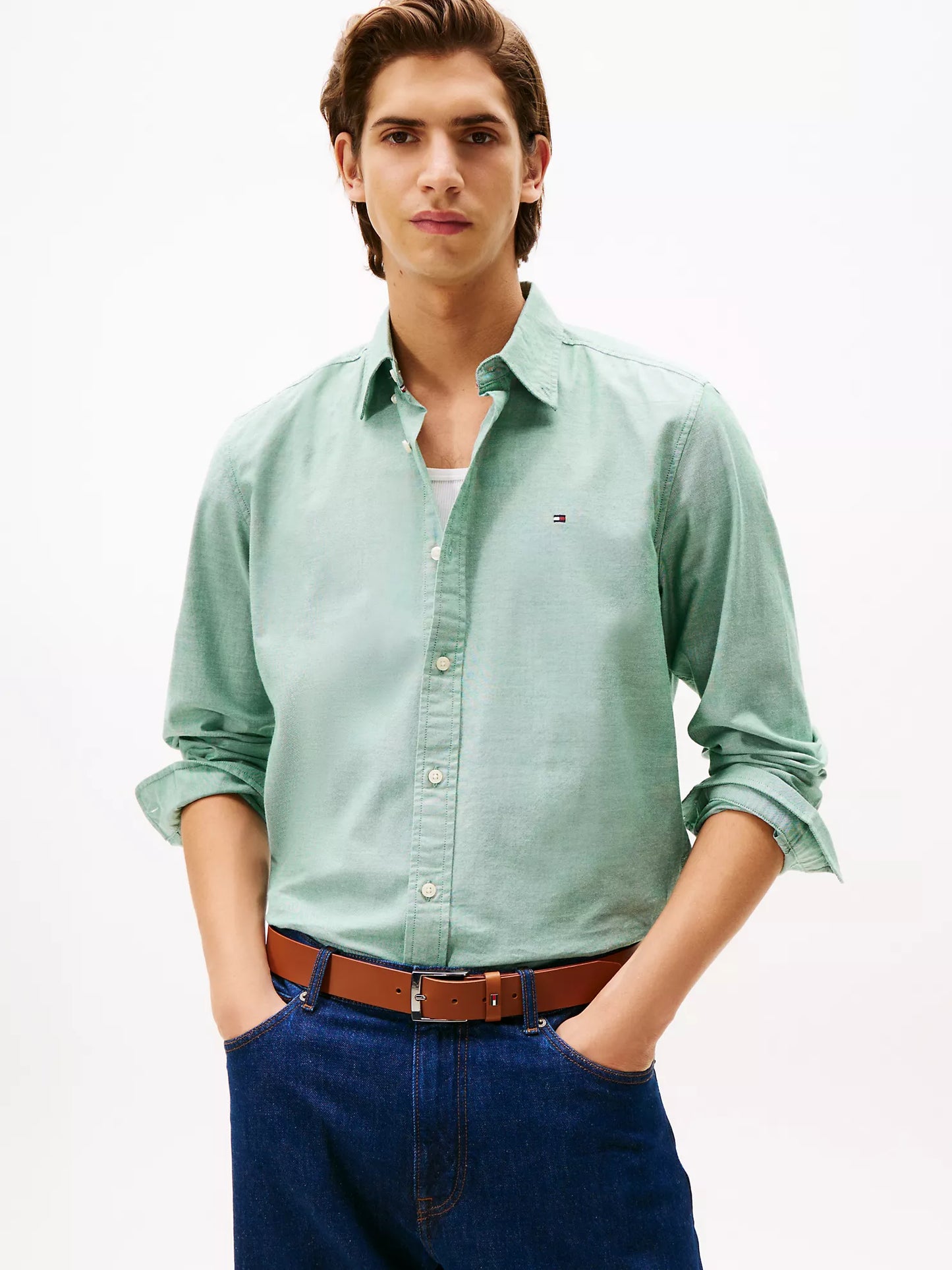Camisa Oxford Manga larga Regular fit Tommy Hilfiger