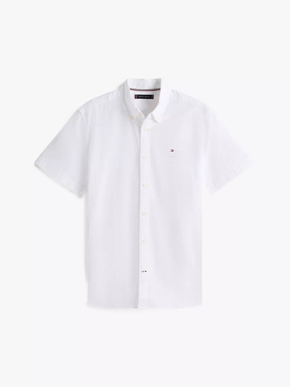 Camisa Manga Corta Regular Fit Stretch Oxford