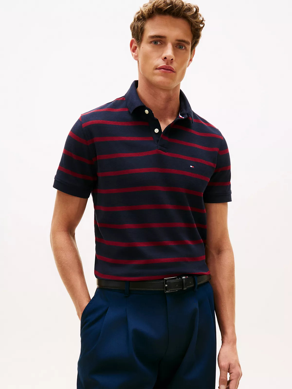 Polo de rayas Regular fit Tommy Hilfiger