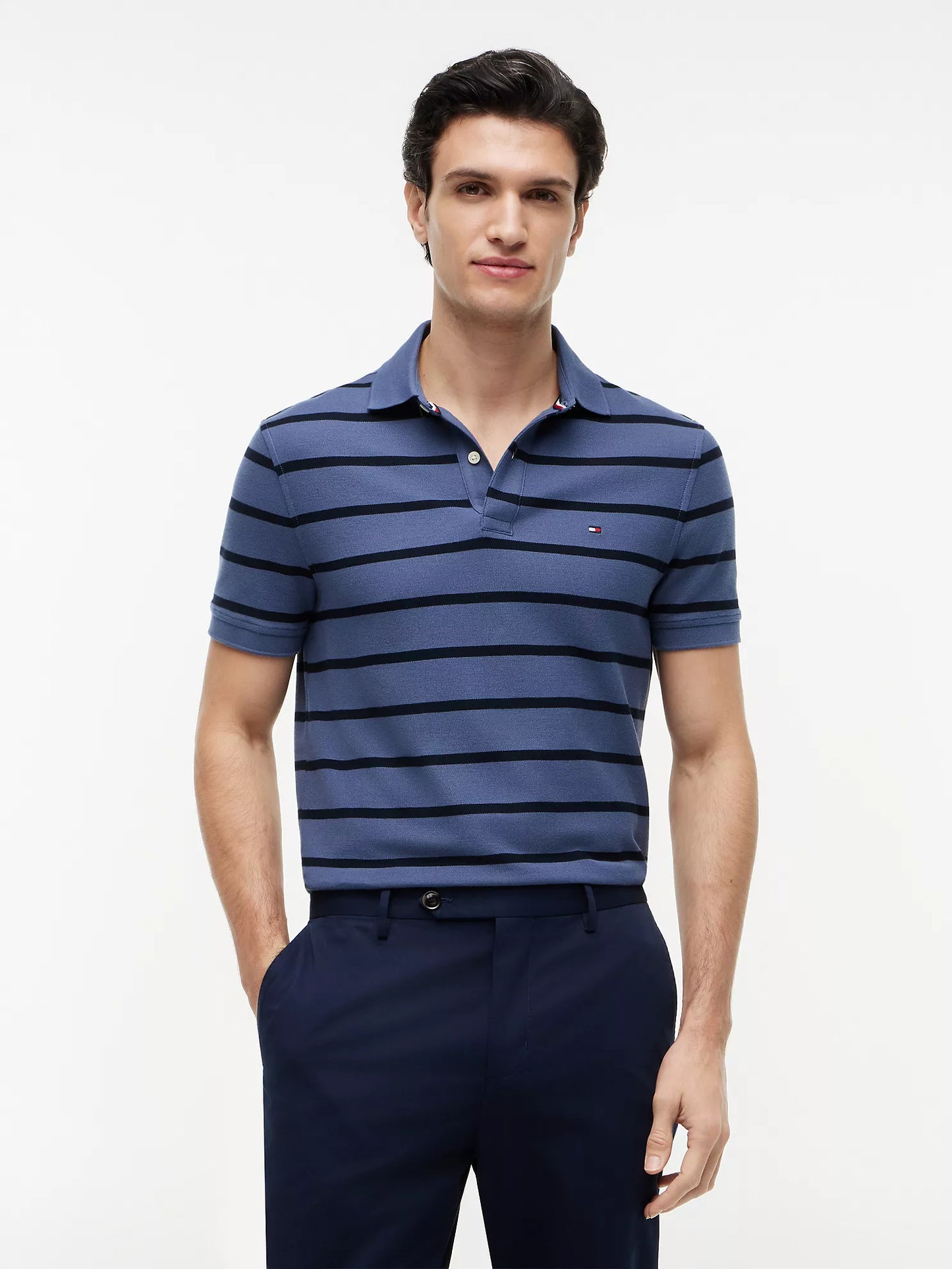 Polo de rayas Regular fit Tommy Hilfiger NC