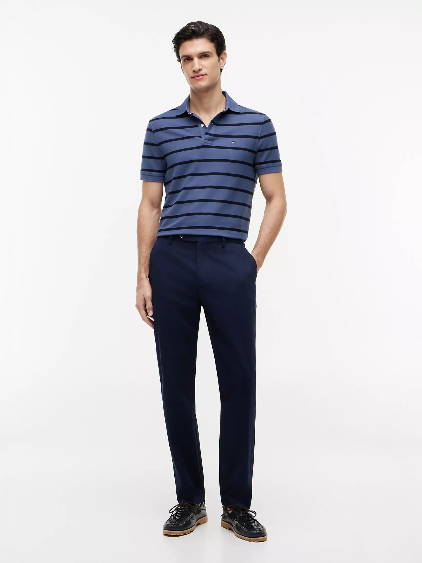 Polo de rayas Regular fit Tommy Hilfiger NC