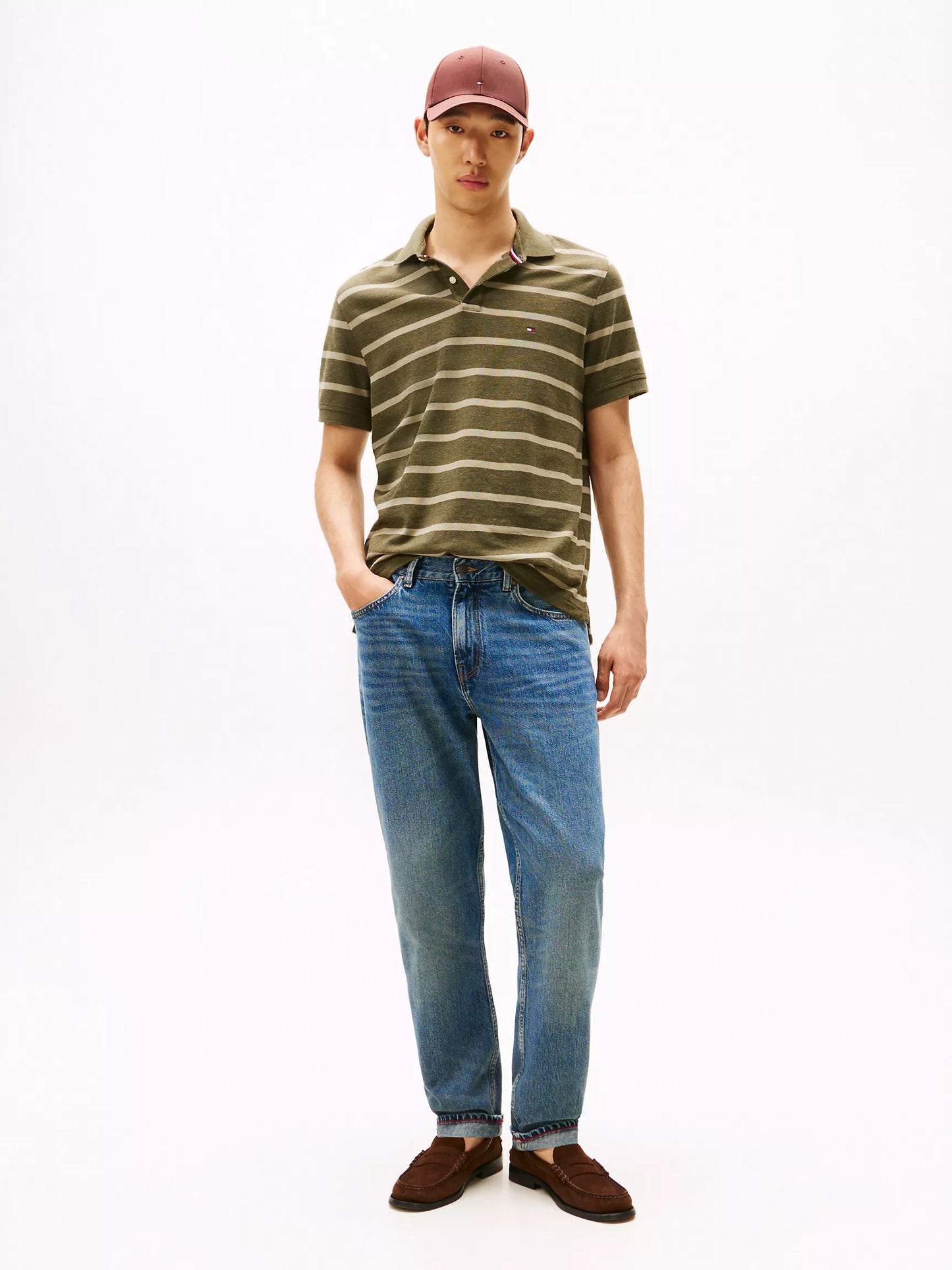 Polo de rayas Regular fit Tommy Hilfiger NC