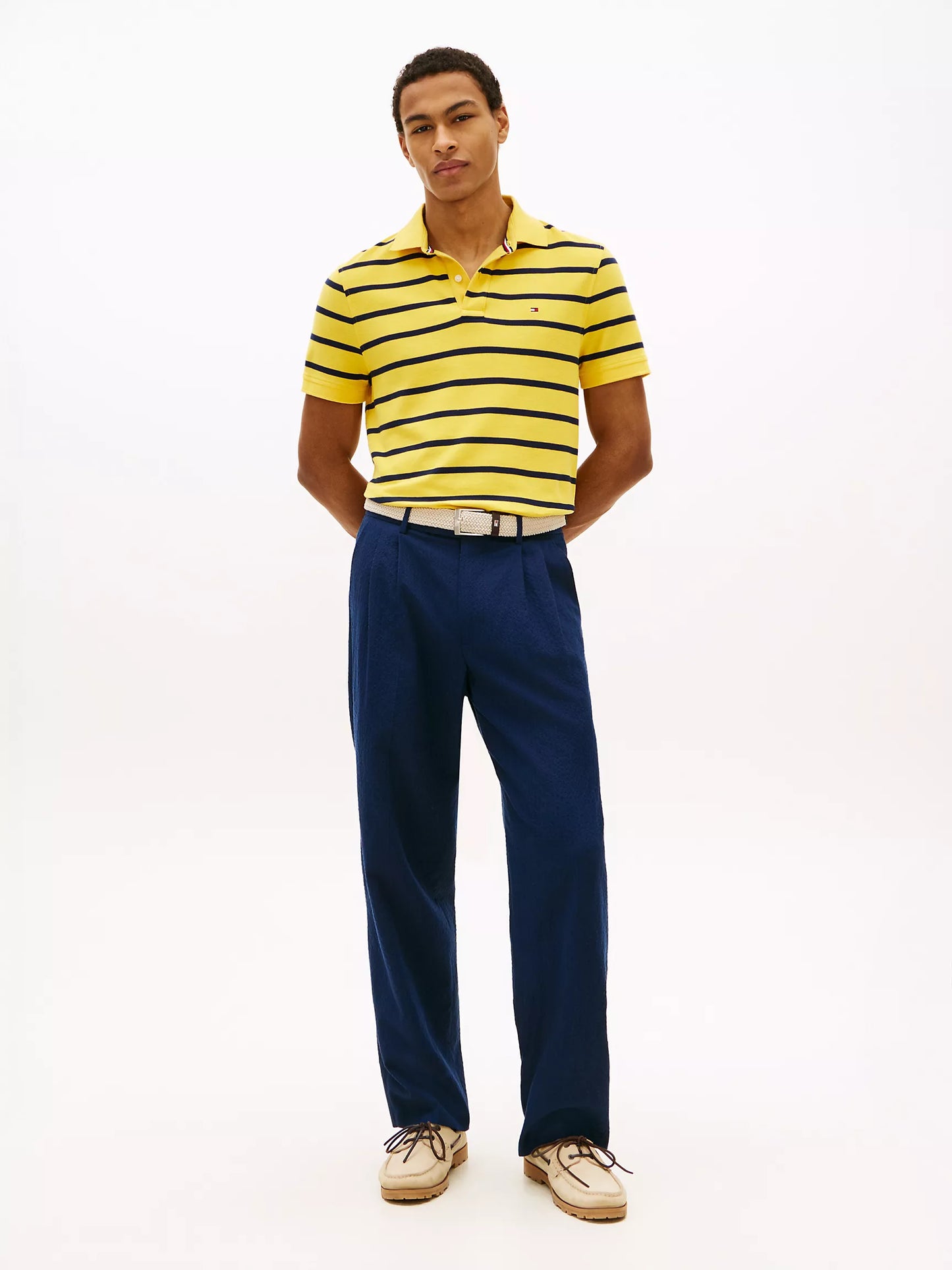 Polo de rayas Regular fit Tommy Hilfiger NC