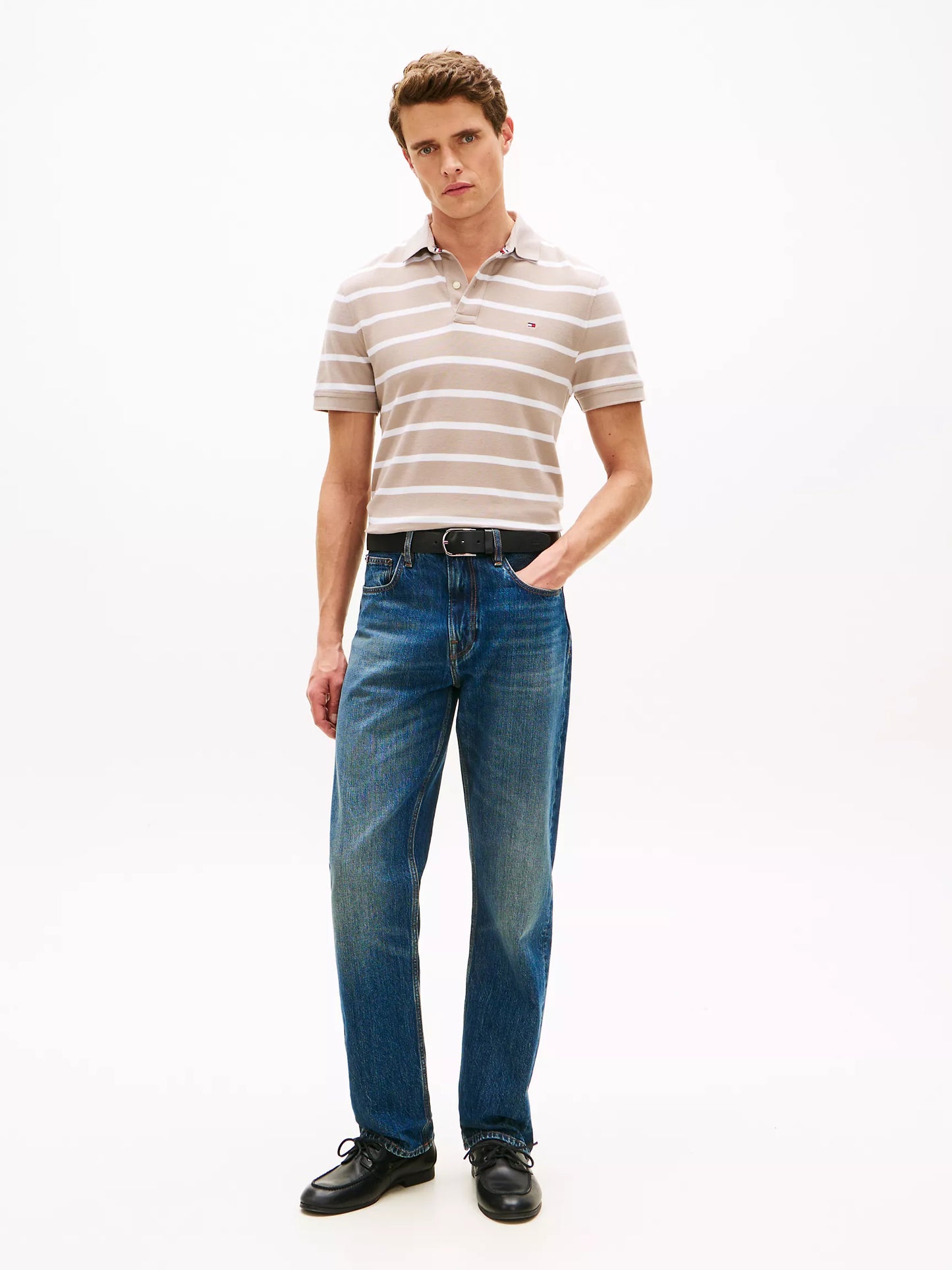 Polo de rayas Regular fit Tommy Hilfiger NC