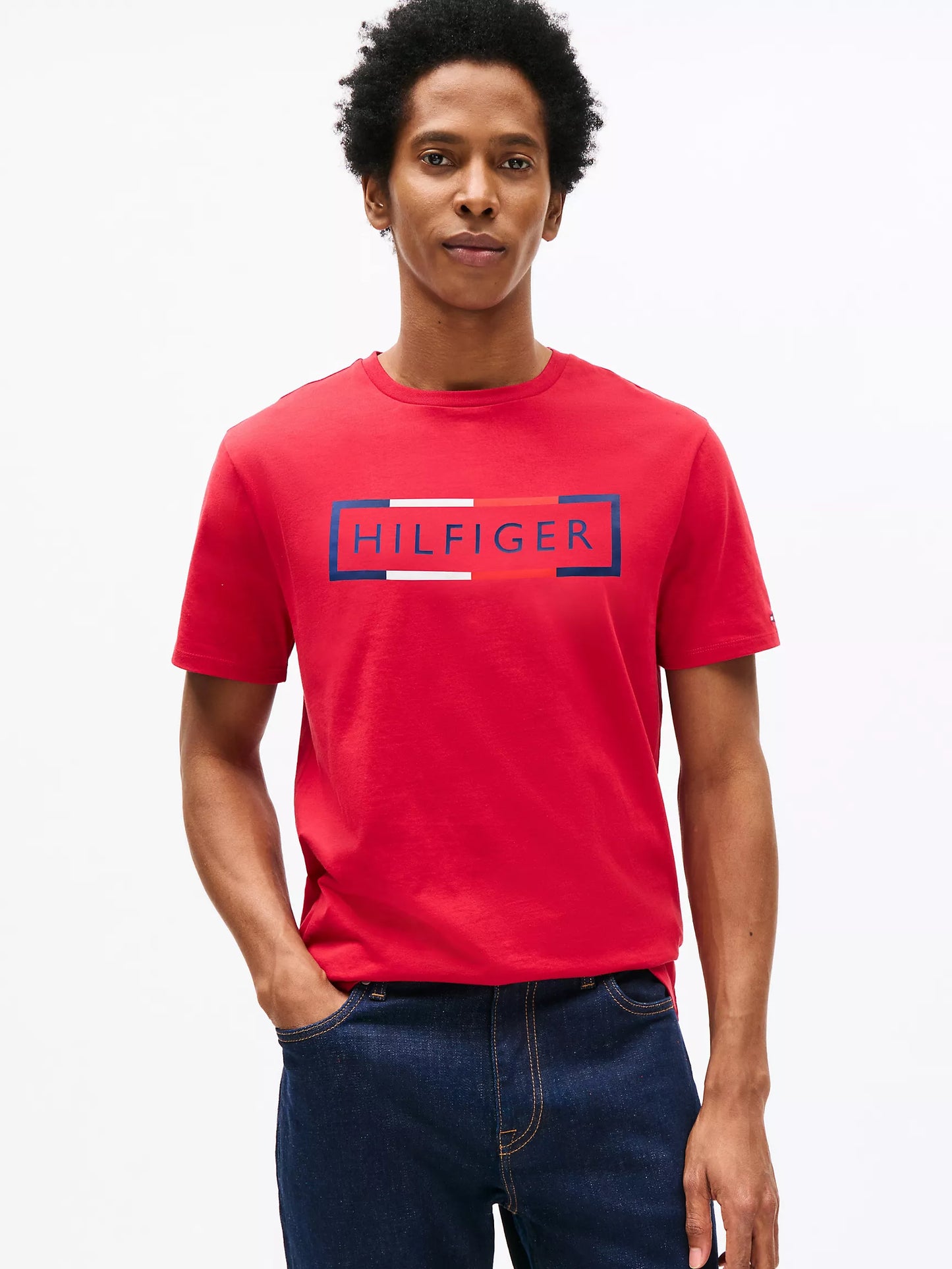 Camiseta con logo Regular fit Tommy Hilfiger