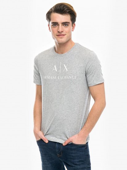 Camiseta Armani Exchange Slim Fit Gris