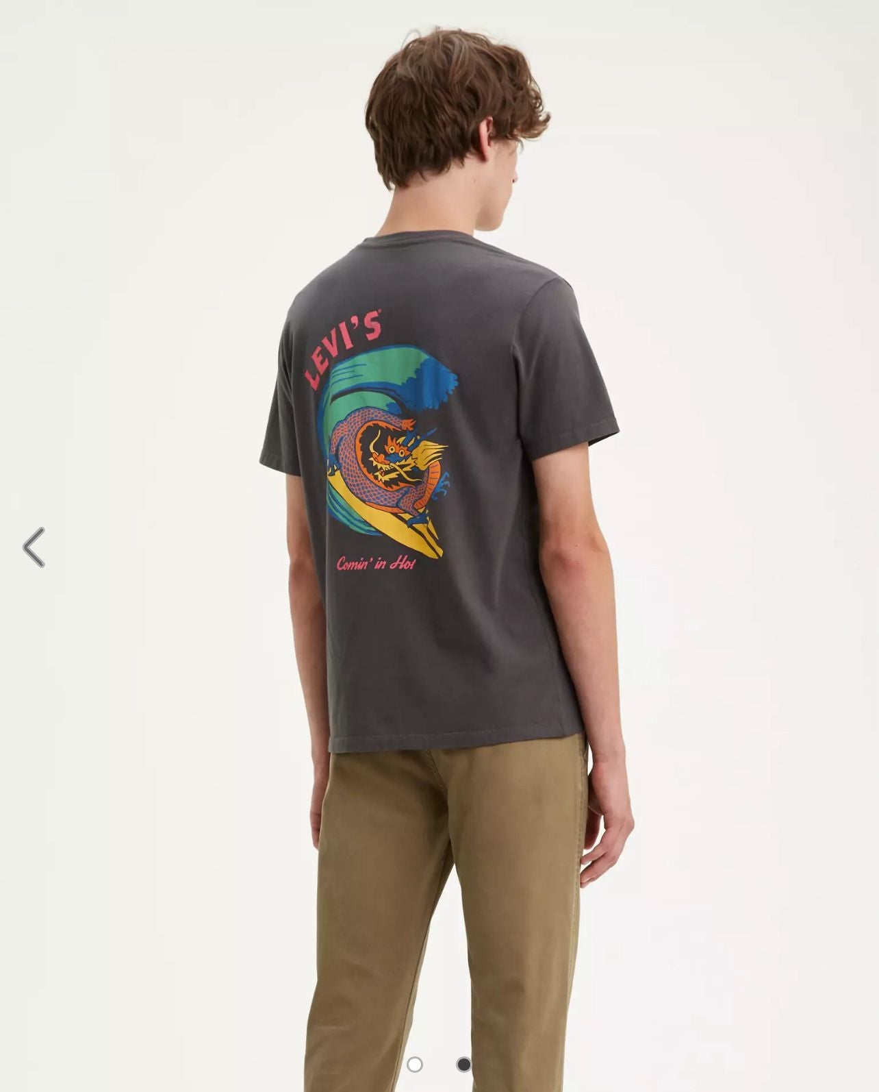 Camiseta Grafica Levis Para Hombre