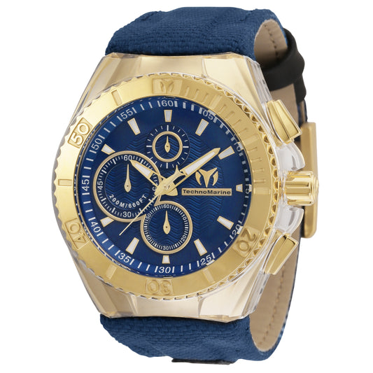 Reloj TechnoMarine Cruise Blueray Para Hombre 45mm TM-115175