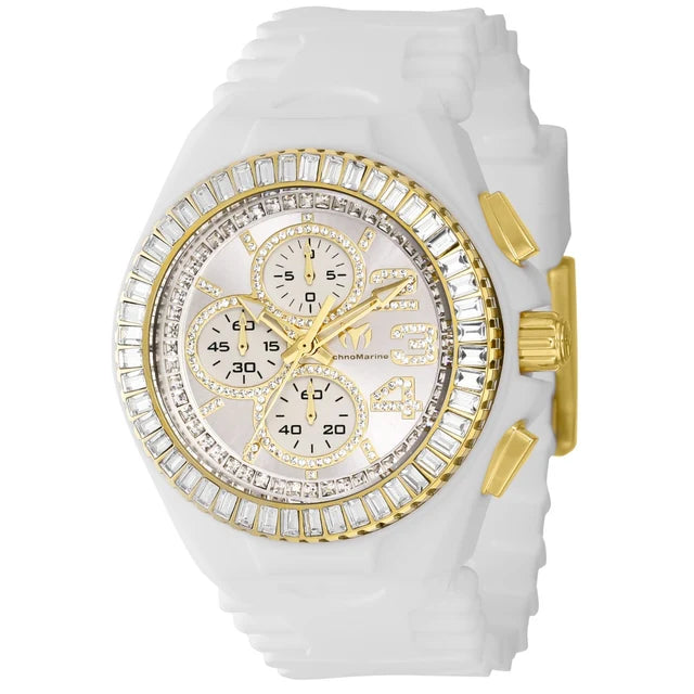 Reloj TechnoMarine Cruise JellyFish Para Hombre 45mm TM-121188 NC