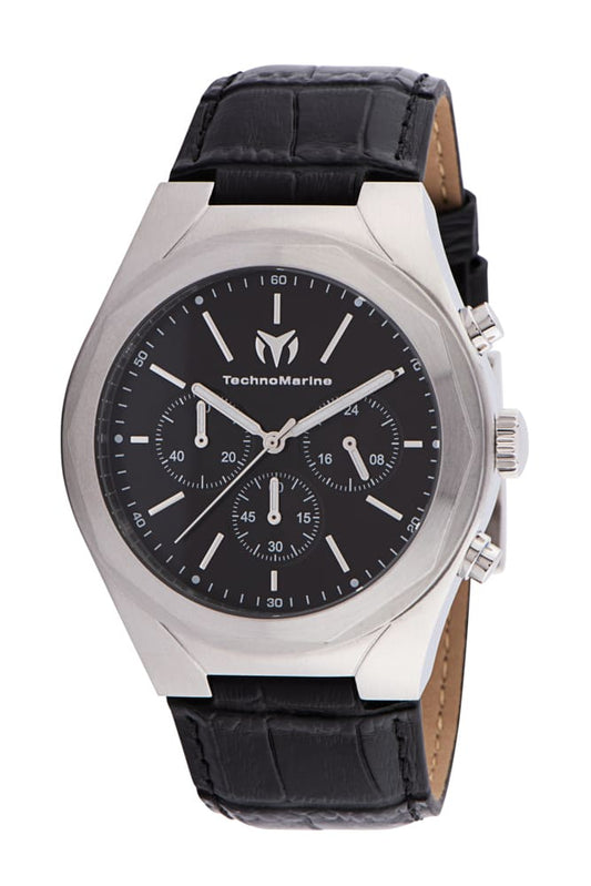 Reloj TechnoMarine MoonSun MoonSun Para Hombre de Cuero TM-820010